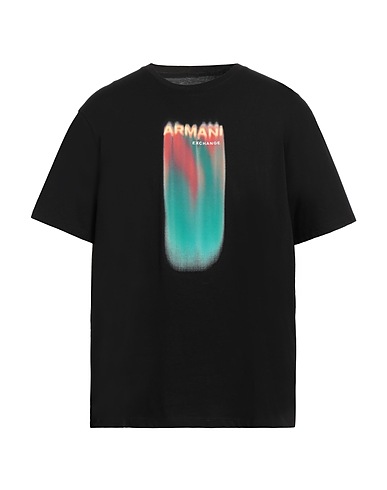 ARMANI EXCHANGE T-shirt Black 100% Cotton