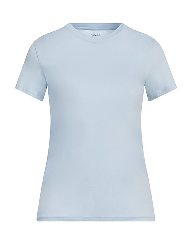 VINCE. Basic T-shirt Sky blue 100% Supima®