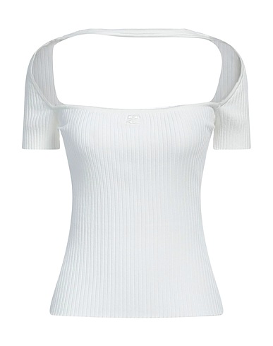 COURRÈGES Top White 70% Viscose, 30% Polyester