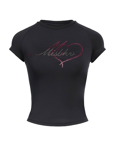 MISBHV T-shirt Nero 83% Poliestere riciclato, 17% Elastan