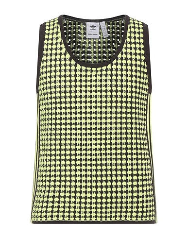 ADIDAS ORIGINALS by WALES BONNER Tank top Lime green 100% Polyester