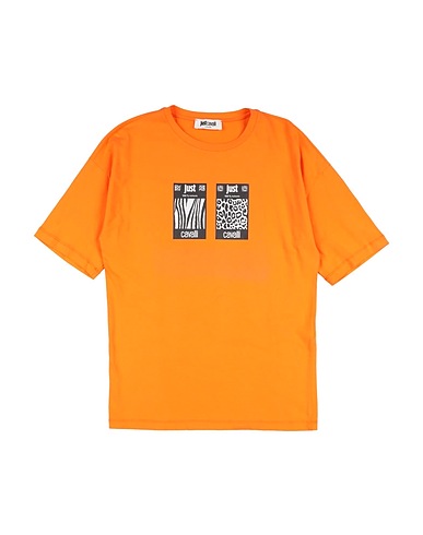 JUST CAVALLI T-shirt JUNIOR Arancione 94% Cotone, 6% Elastan