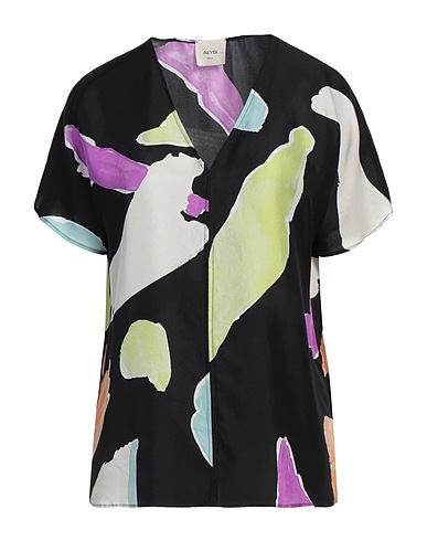ALYSI Silk top Black 100% Silk