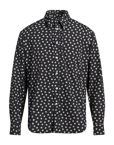DESTIN Hemd mit Muster Schwarz 100% Baumwolle