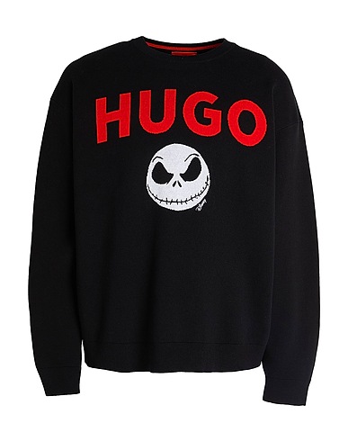 HUGO Pullover X DISNEY’S THE NIGHTMARE BEFORE CHRISTMAS

 Nero 100% Cotone