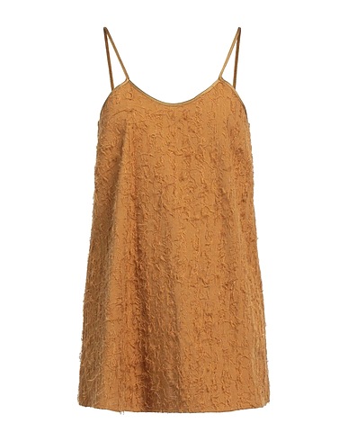 ALYSI Cami Camel 59% Viscose, 41% Linen