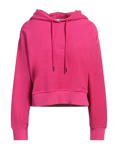 MISSONI Hooded sweatshirt Fuchsia 100% Cotton