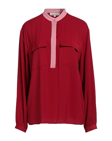 MAISON KITSUNÉ Top Brick red 100% Polyester
