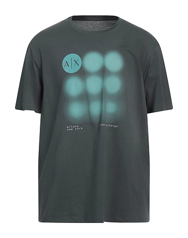 ARMANI EXCHANGE T-shirt Lead 100% Cotton