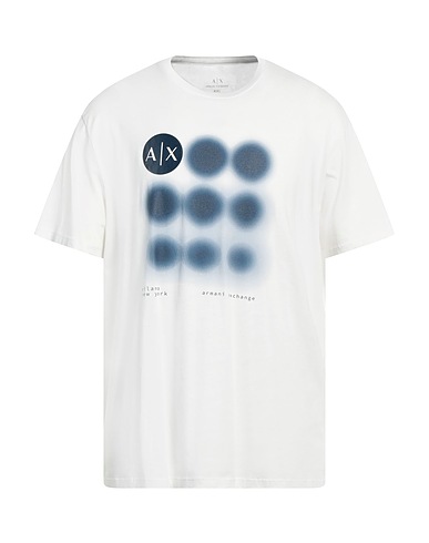 ARMANI EXCHANGE T-shirt Off white 100% Cotton