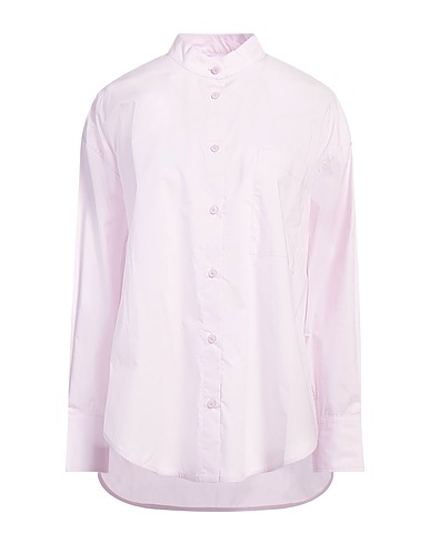 ROBERTO COLLINA Camicie e bluse tinta unita Lilla 100% Cotone