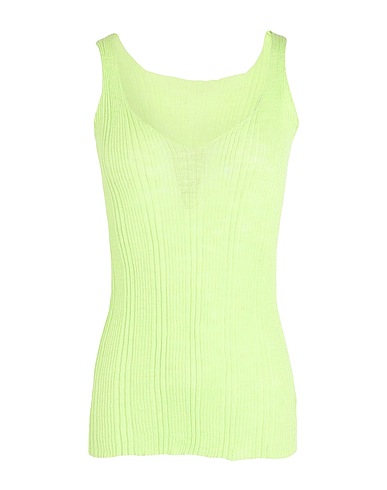 ROBERTO COLLINA Top Vert lime 55% Lin, 45% Polyester