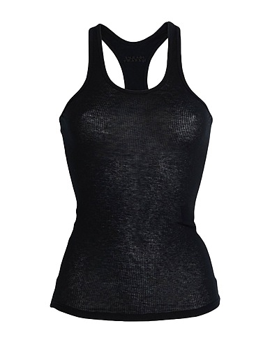 ISABEL MARANT Canotta Nero 85% Cotone, 15% Cachemire