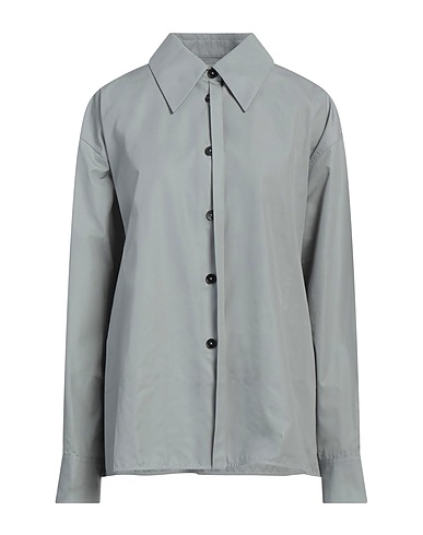JIL SANDER 無地シャツ＆ブラウス グレー コットン 100%