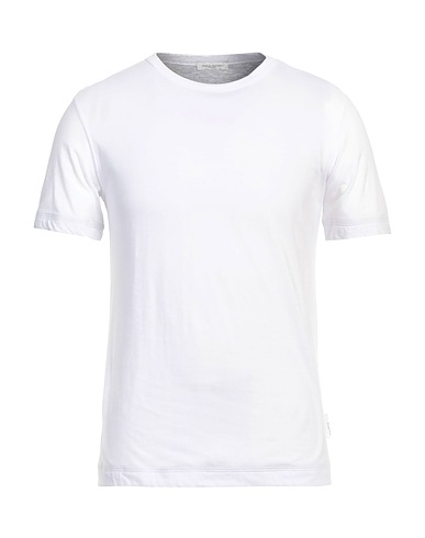PAOLO PECORA Basic T-Shirt White 100% Cotton