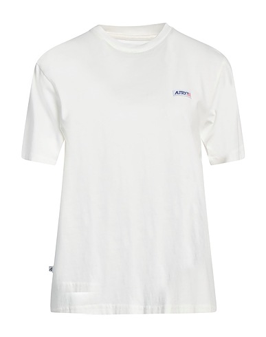AUTRY Basic T-Shirt Beige 100% Cotton