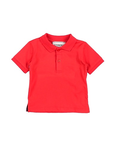 ICEBERG Polo shirt Red 100% Cotton