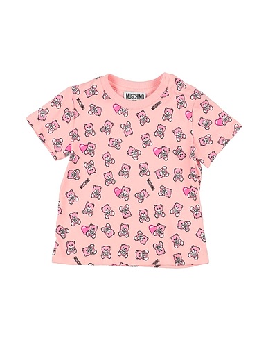 MOSCHINO BABY T-shirt Rosa 95% Cotone, 5% Elastan