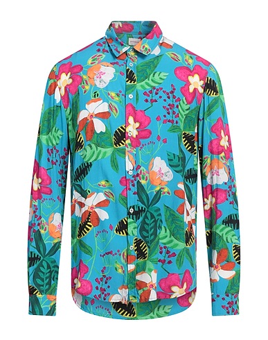 OFFICINA 36 Рубашка с рисунком 100% Вискоза