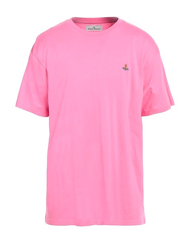 VIVIENNE WESTWOOD Basic T-shirt Pink 100% Organic cotton