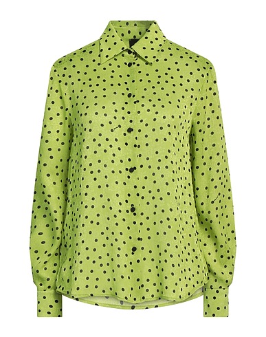 PINKO Patterned shirts & blouses Green 100% Polyester