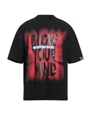 MARTINE ROSE T-shirt Black 100% Cotton