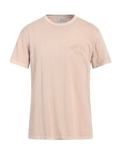 WOOLRICH T-shirt Beige 100% Cotone