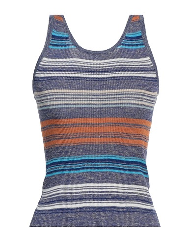 ROBERTO COLLINA Top Blue 55% Linen, 45% Polyester
