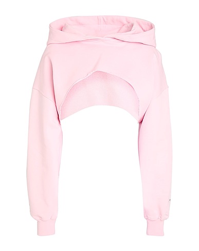 HINNOMINATE Hooded track jacket  Pink 100% Cotton