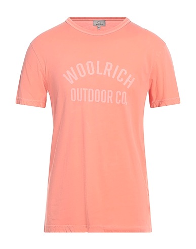 WOOLRICH T-shirt Salmon pink 100% Cotton