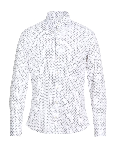 BASTONCINO Patterned shirt BLU NOTTE 100% Cotton