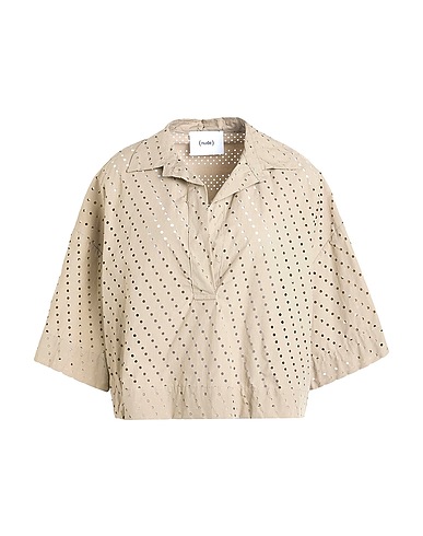 NUDE Top Taupe 100% Cotton