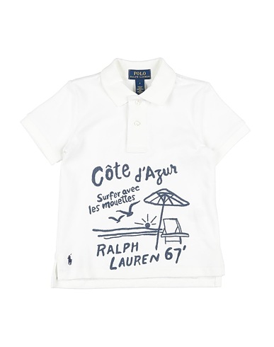 POLO RALPH LAUREN Polo shirt White 100% Cotton