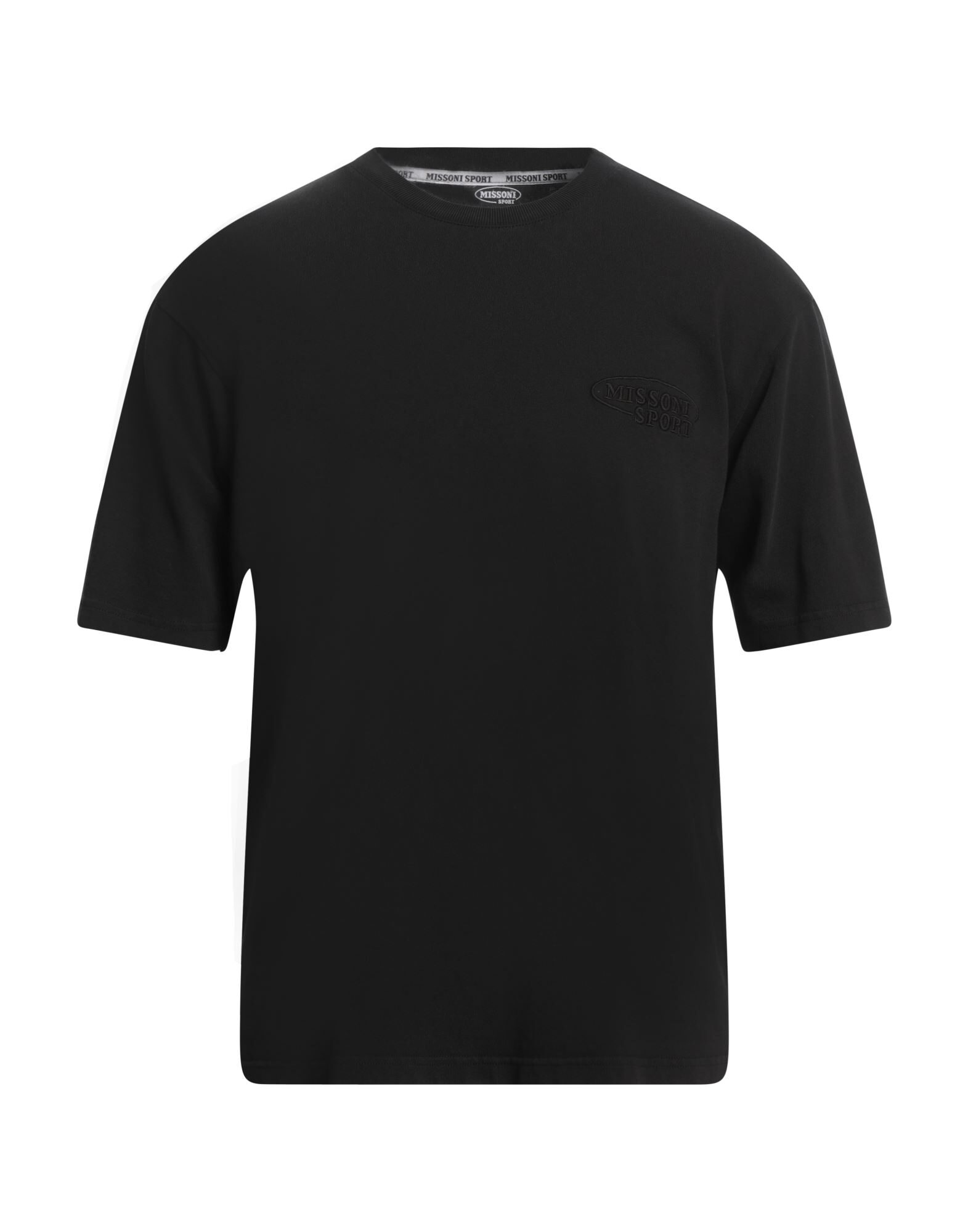 【関税込み】Missoni ブラック スラブ Tシャツ Missoni Women's Zig Zag Logo T-Shirt in Black Missoni