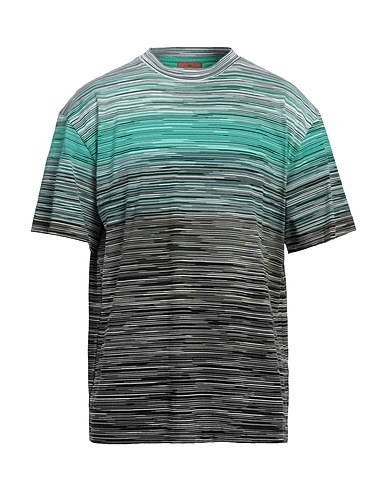 MISSONI T-shirt Light green 100% Cotton