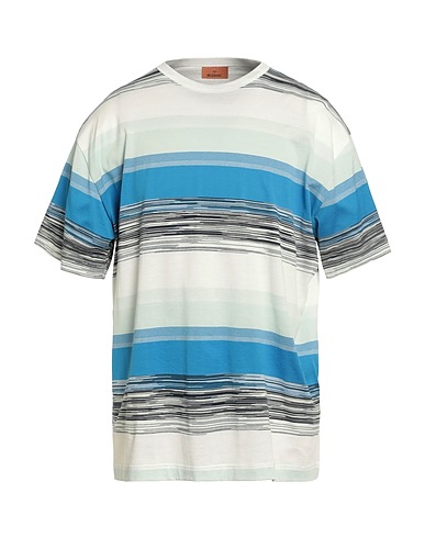 MISSONI 티셔츠 아주르 블루 100% 코튼