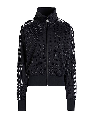ADIDAS ORIGINALS Sweatshirt STONES TRACKTOP
 Black 82% Polyamide, 18% Elastane