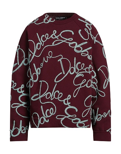 DOLCE&GABBANA Толстовка 80% Хлопок, 20% Полиэстер, Шерсть, Акрил, Шерсть альпака