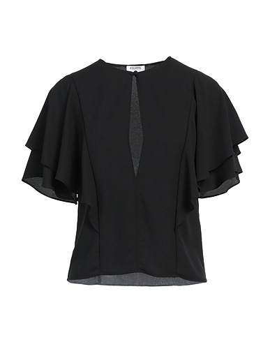 FILIPPA K Top Nero 100% Poliestere