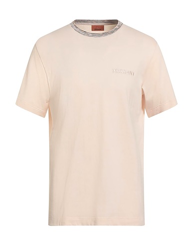 MISSONI T-shirt Cream 100% Cotton