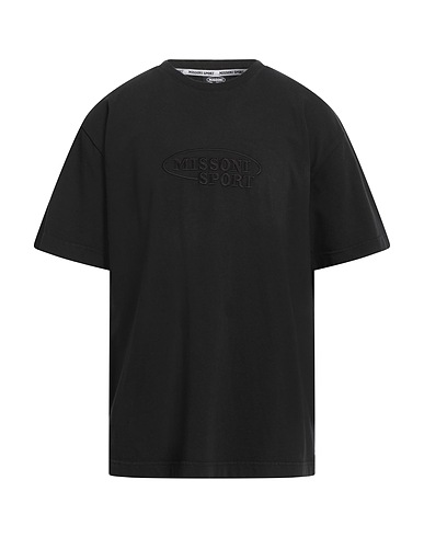 MISSONI T-shirt Nero 100% Cotone