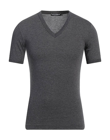 DOLCE&GABBANA T-shirt Antracite 100% Cotone