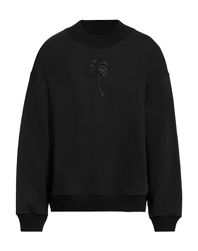 EMPORIO ARMANI Sweatshirt Black 100% Cotton, Elastane
