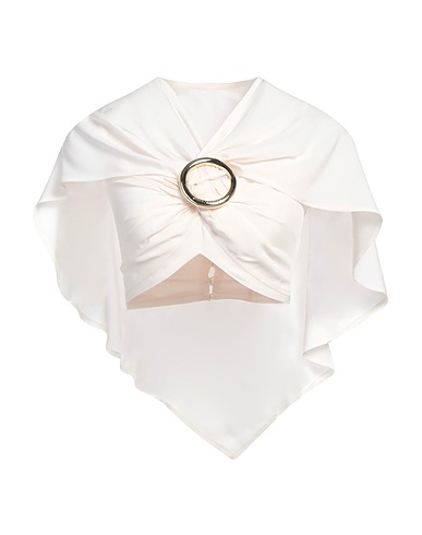 RABANNE Top White 62% Acetate, 38% Viscose