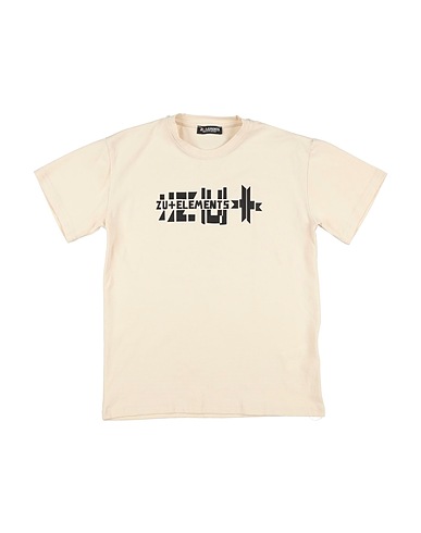 ZU+ELEMENTS T-shirt Sabbia 94% Cotone, 6% Elastan