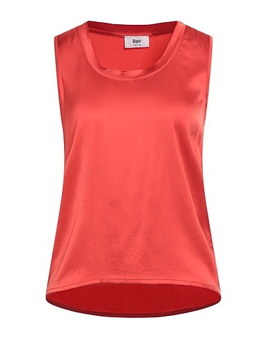 B.YU トップス 赤茶色 レーヨン 97% / ポリウレタン 3%