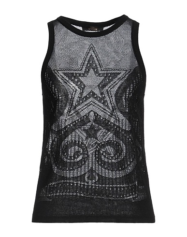 ACTITUDE by TWINSET Top Negro 49% Viscosa, 30% Poliéster, 21% Poliamida