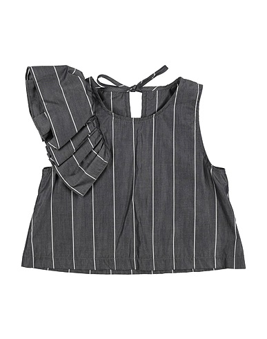 @MADILLY Top Charcoal 100% Cotton