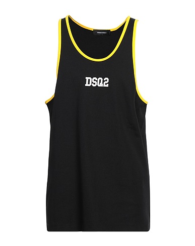 DSQUARED2 Tank top 55% Polyester, 45% Cotton