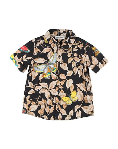 DOLCE&GABBANA Рубашка с рисунком Чёрный 100% Хлопок